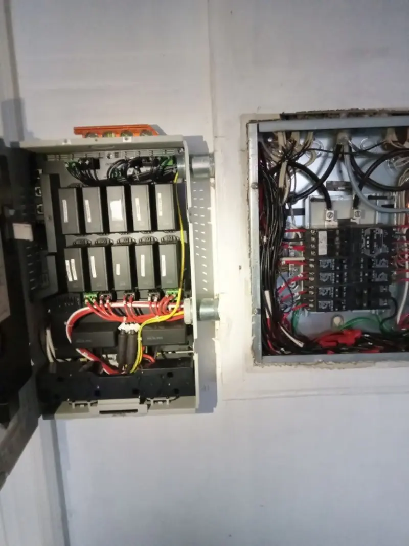 Electrical panel upgrade completed for Indoor Lighting Installation in Naugatuck